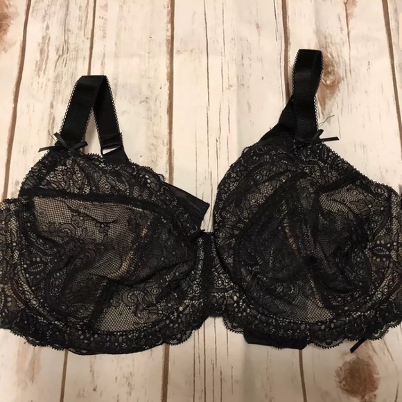 Adore Me Other - NWT Adore Me Women's Jet Black Underwired Bra 42D